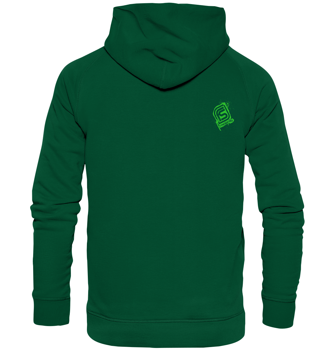 GEARED UP  - Downhill Mountain Biking Basic Unisex Reespray Hoodie