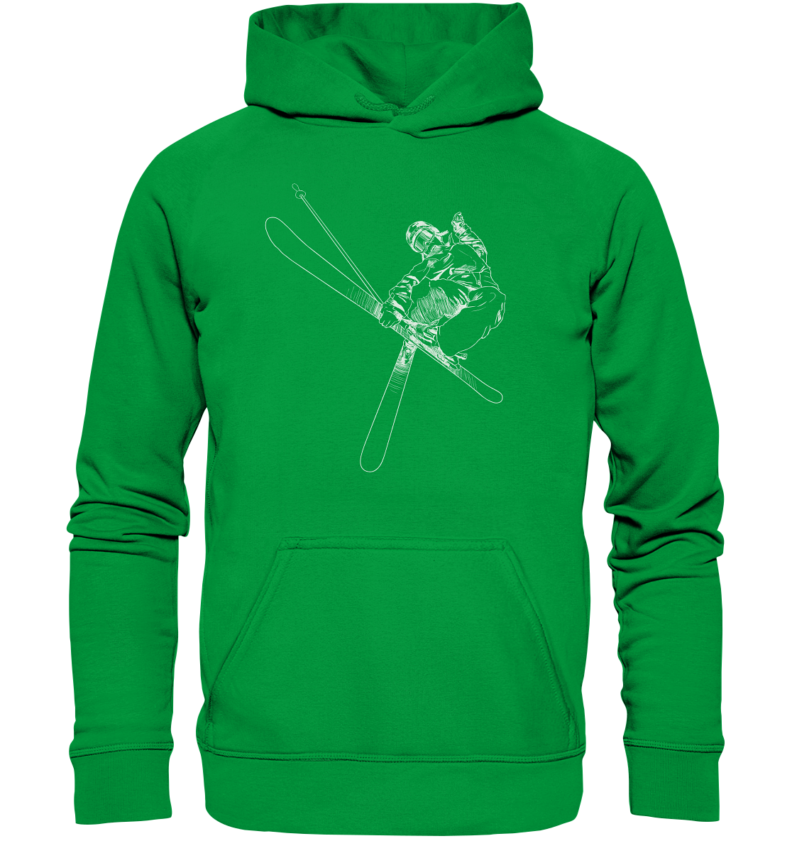 Freestyle SKIER -Skiing  Unisex  Reespray Hoodie