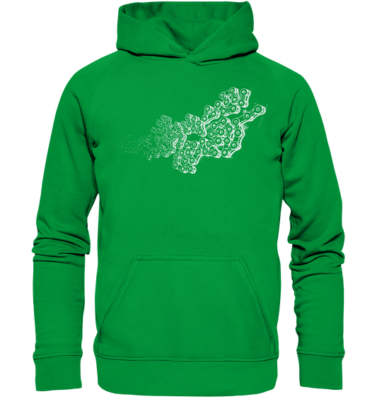 Chain LINKS Mountain Biking - Unisex Reespray Hoodie