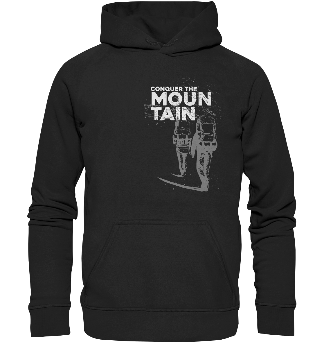 CONQUER THE MOUNTAIN -  Mountain Sports Unisex Fashion Reespray Hoodie