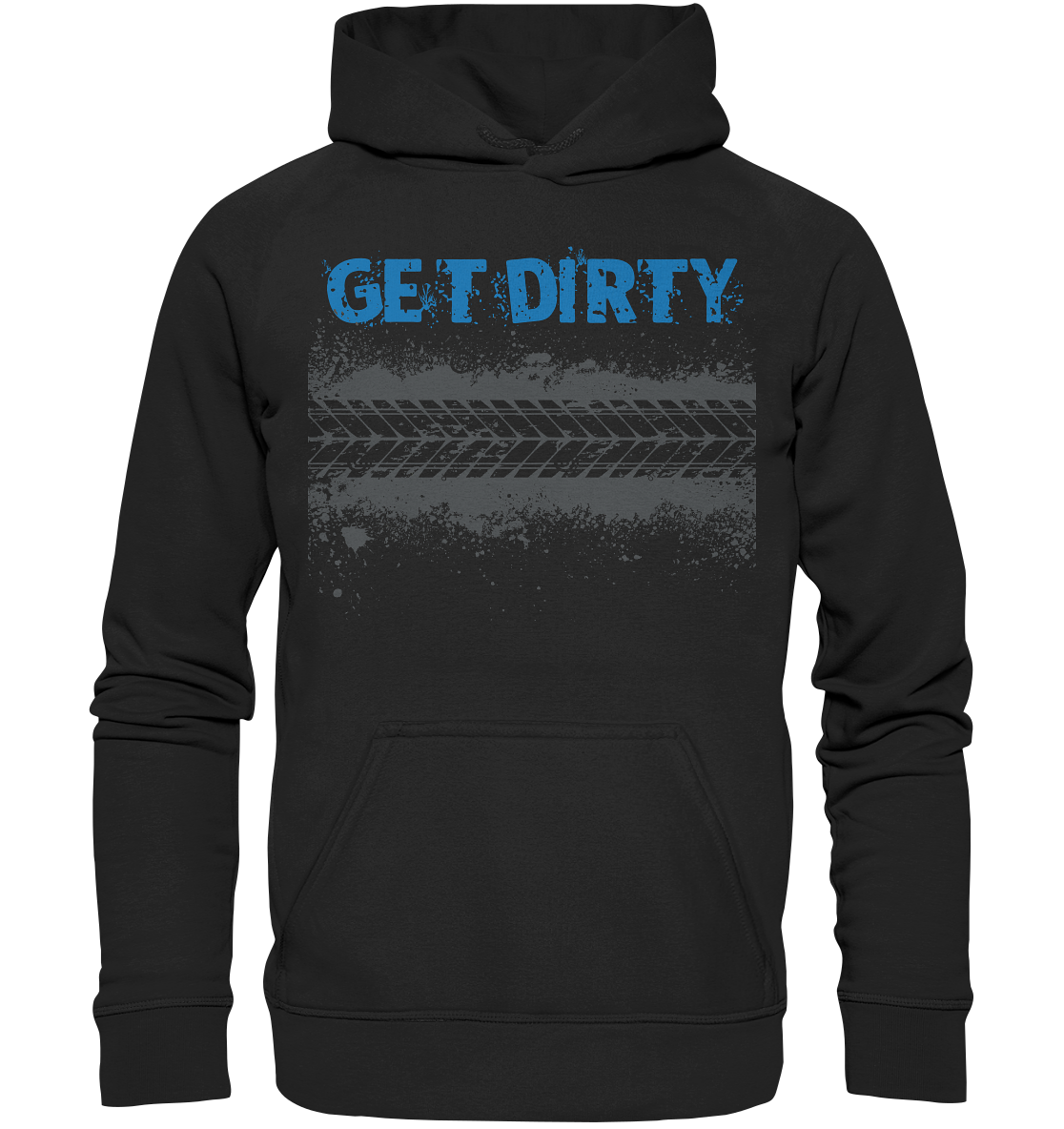 GET DIRTY TYRE - Mountain Biking Unisex Reespray Hoodie