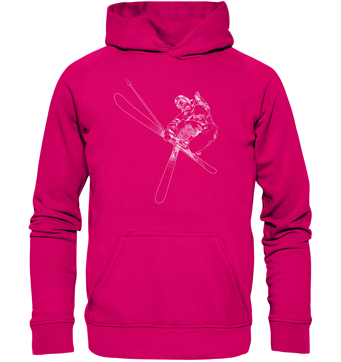 Freestyle SKIER -Skiing  Unisex  Reespray Hoodie