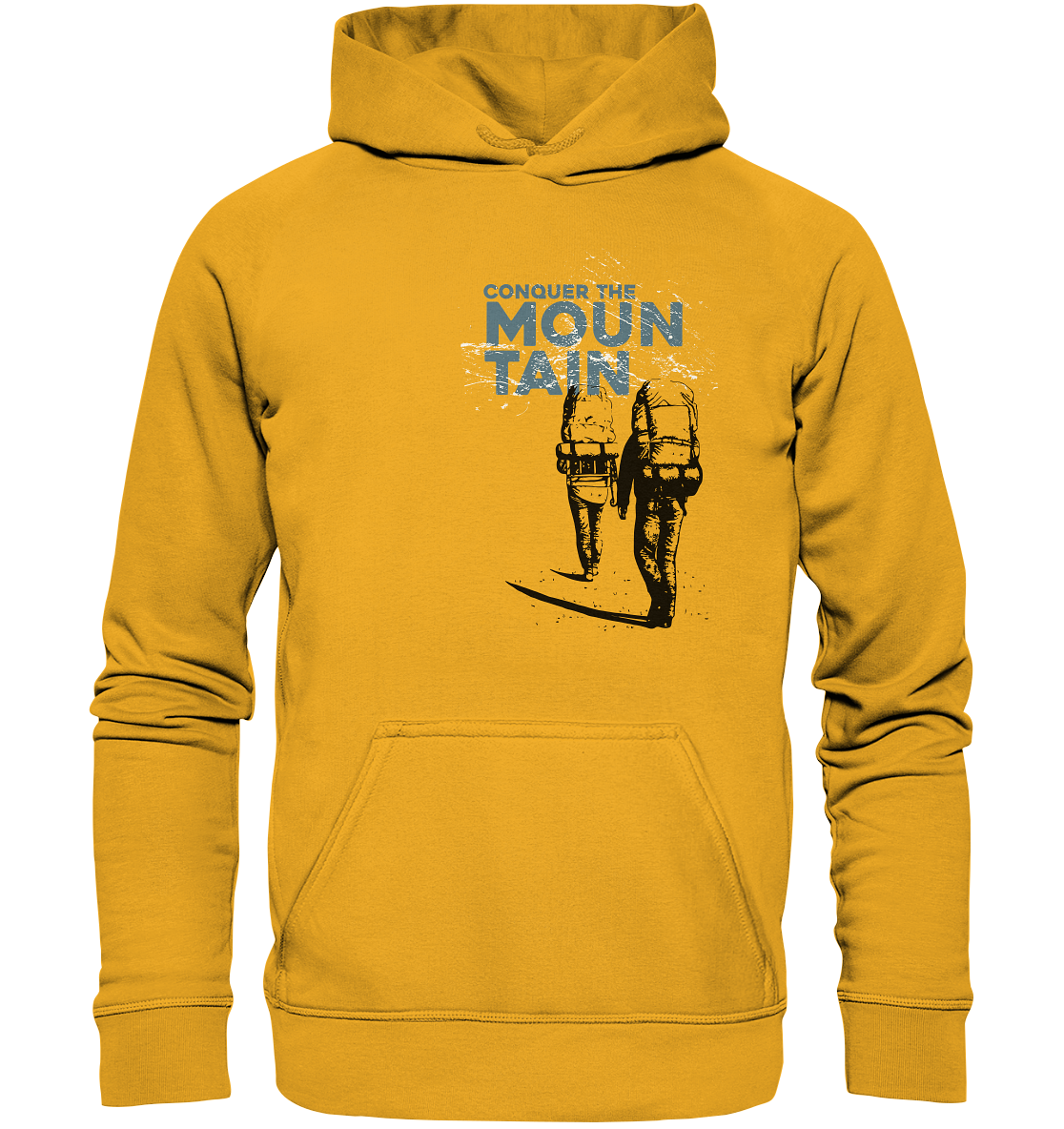 CONQUER THE MOUNTAIN -  Mountain Sports Unisex Fashion Reespray Hoodie