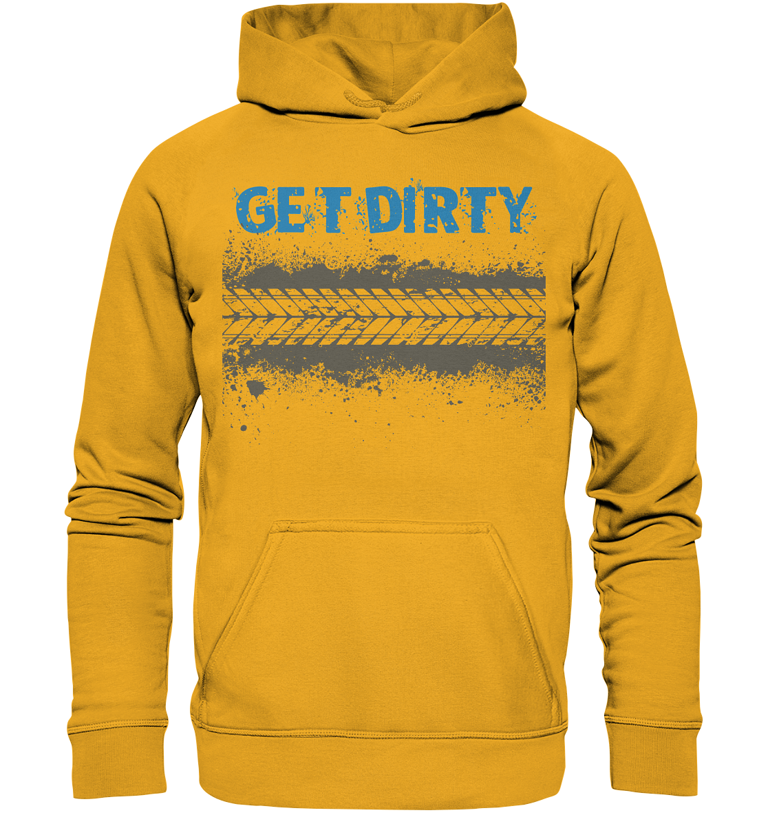 GET DIRTY TYRE - Mountain Biking Unisex Reespray Hoodie