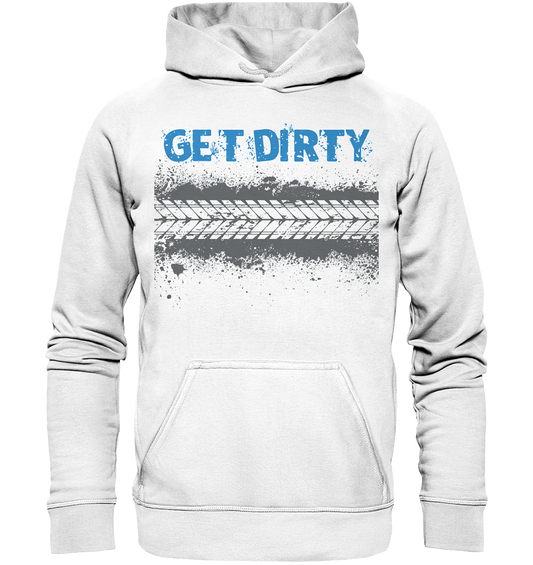 GET DIRTY TYRE - Mountain Biking Unisex Reespray Hoodie