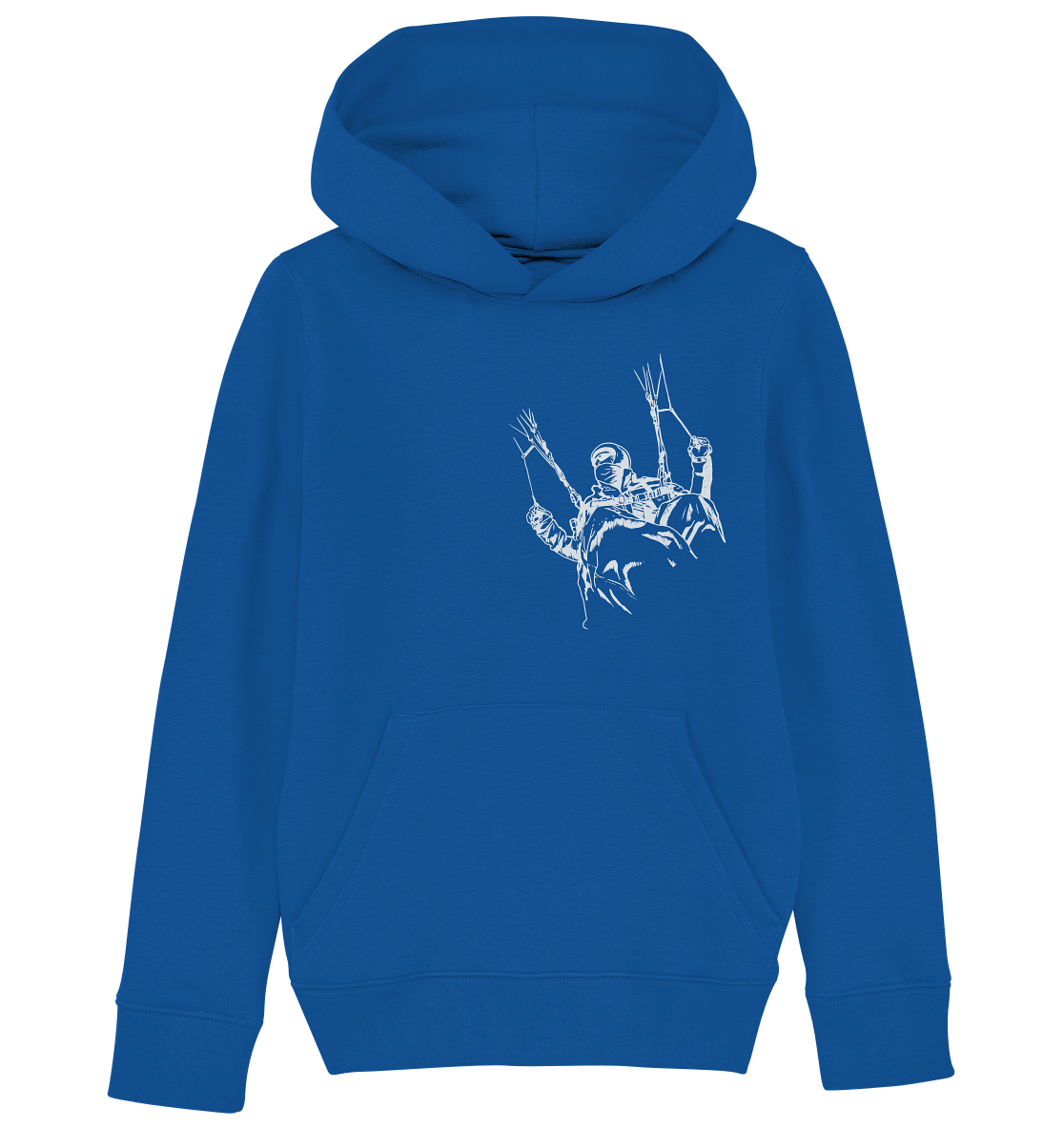 FLYING HIGH - Paragliding Kids Organic Reespray Hoodie