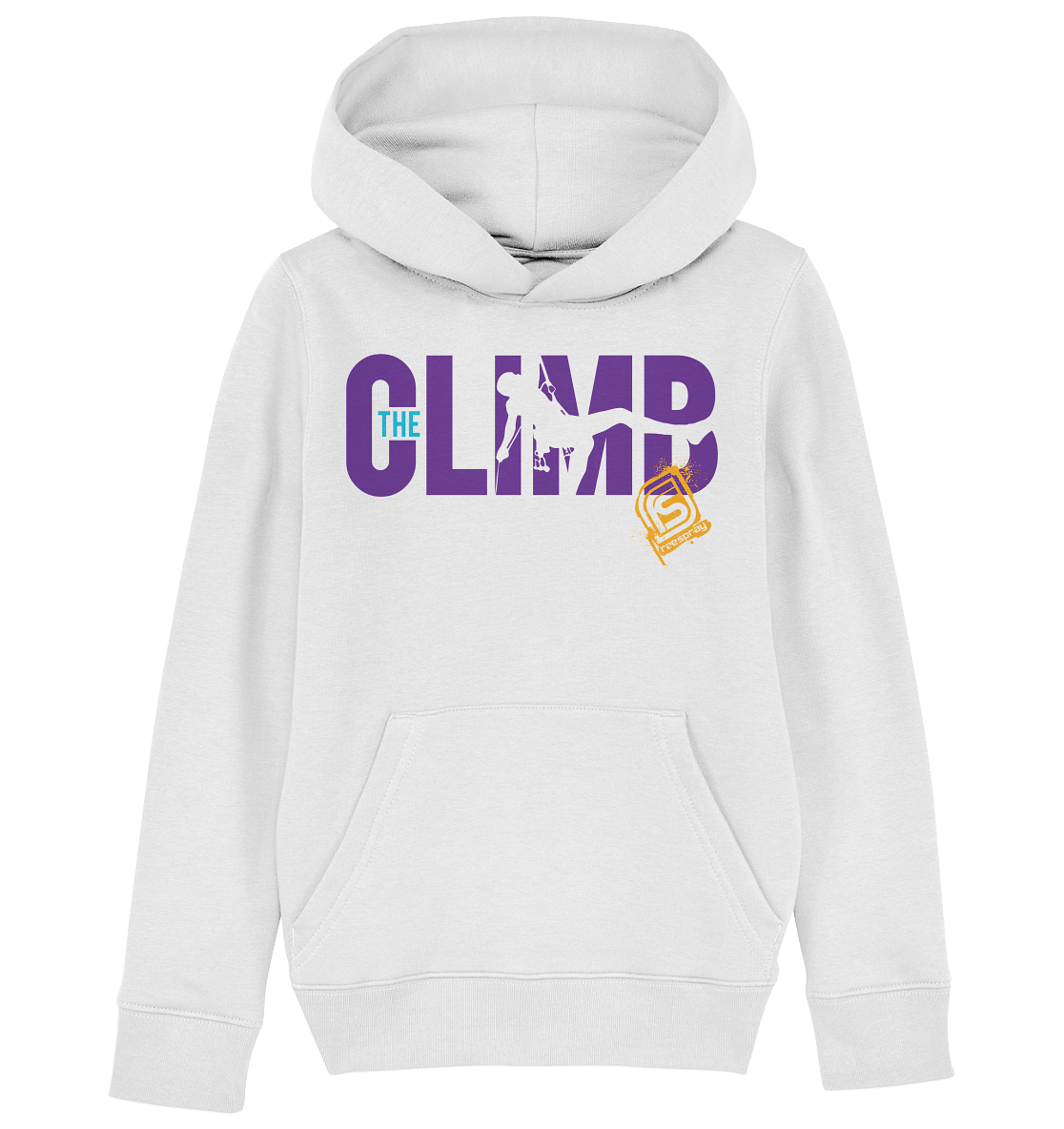 THE CLIMB SILO - Kids Organic Hoodie