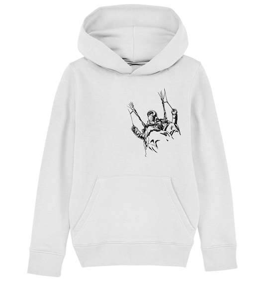 FLYING HIGH - Paragliding Kids Organic Reespray Hoodie