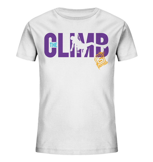 THE CLIMB SILO - Kids Organic Rock-climbing Reespray T-Shirt