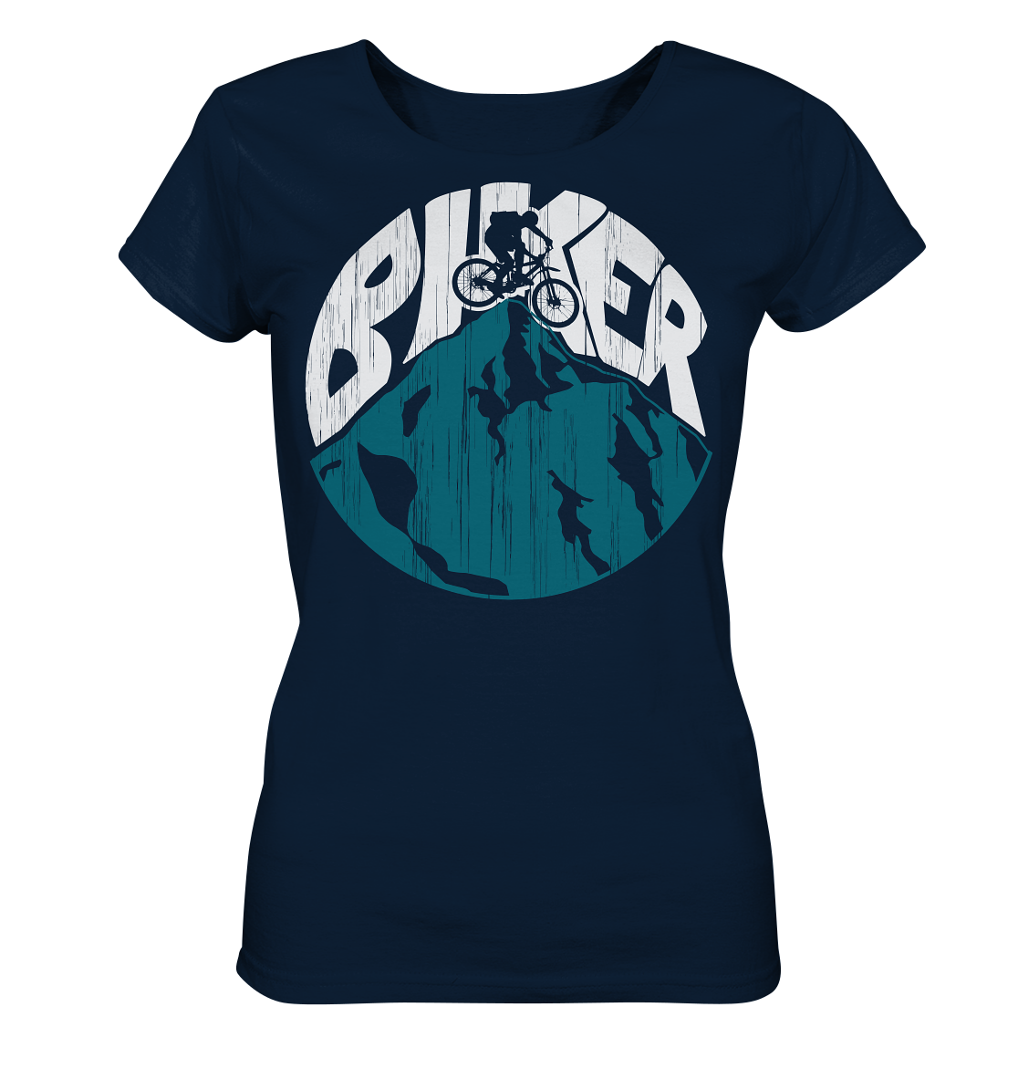 BIKER  - Ladies Mountain biking Organic Reespray T-Shirt