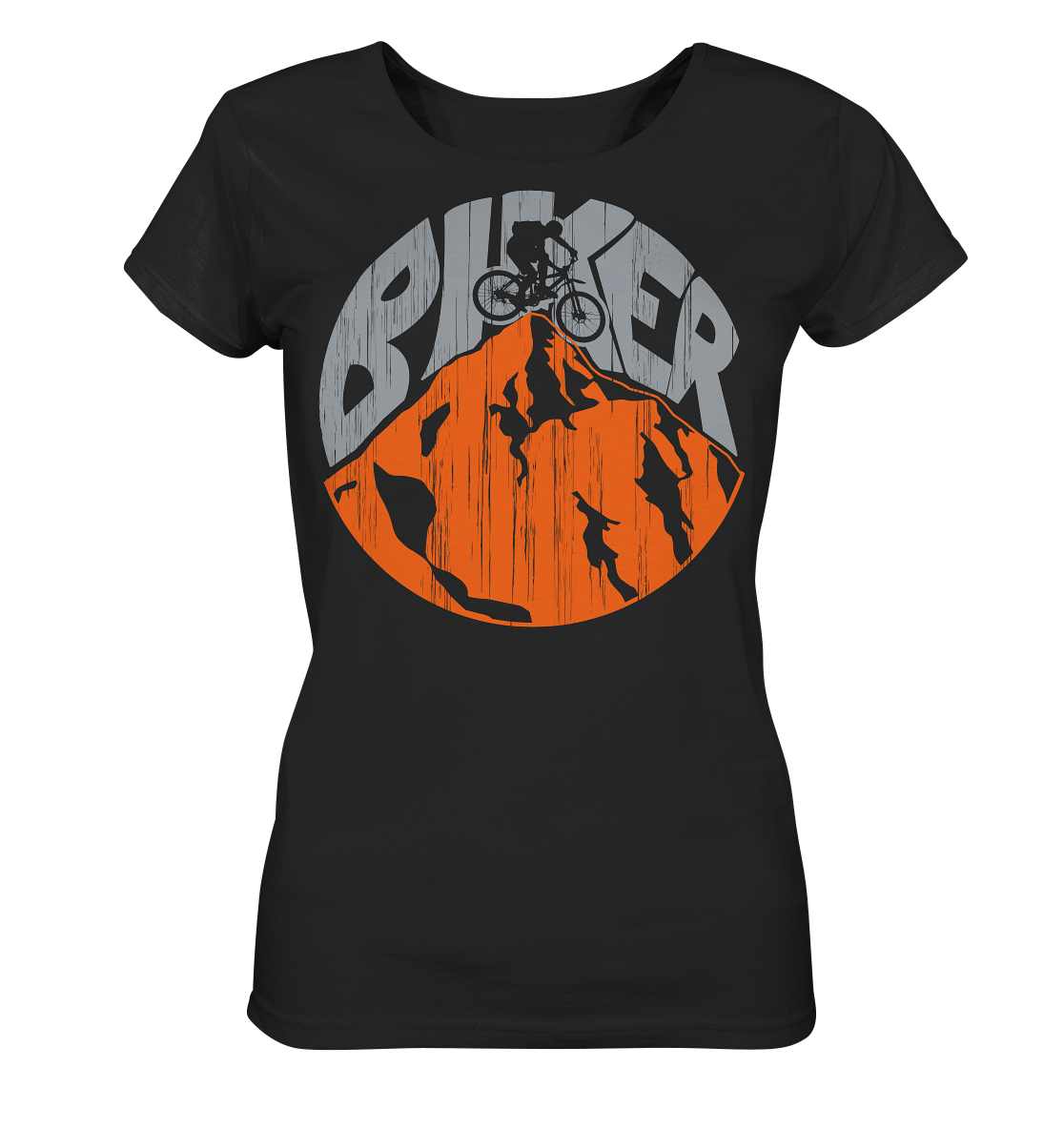 BIKER  - Ladies Mountain biking Organic Reespray T-Shirt