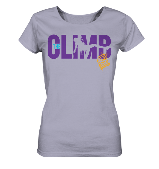 THE CLIMB SILO - Ladies Organic Rock Climbing T-Shirt