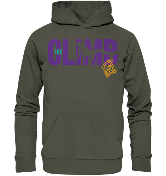 THE CLIMB SILO - Organic Unisex Rock Climbing Hoodie