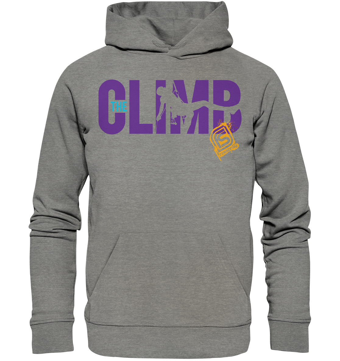 THE CLIMB SILO - Organic Unisex Rock Climbing Hoodie