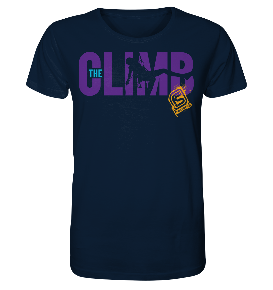 THE CLIMB SILO - Organic Unisex T-Shirt