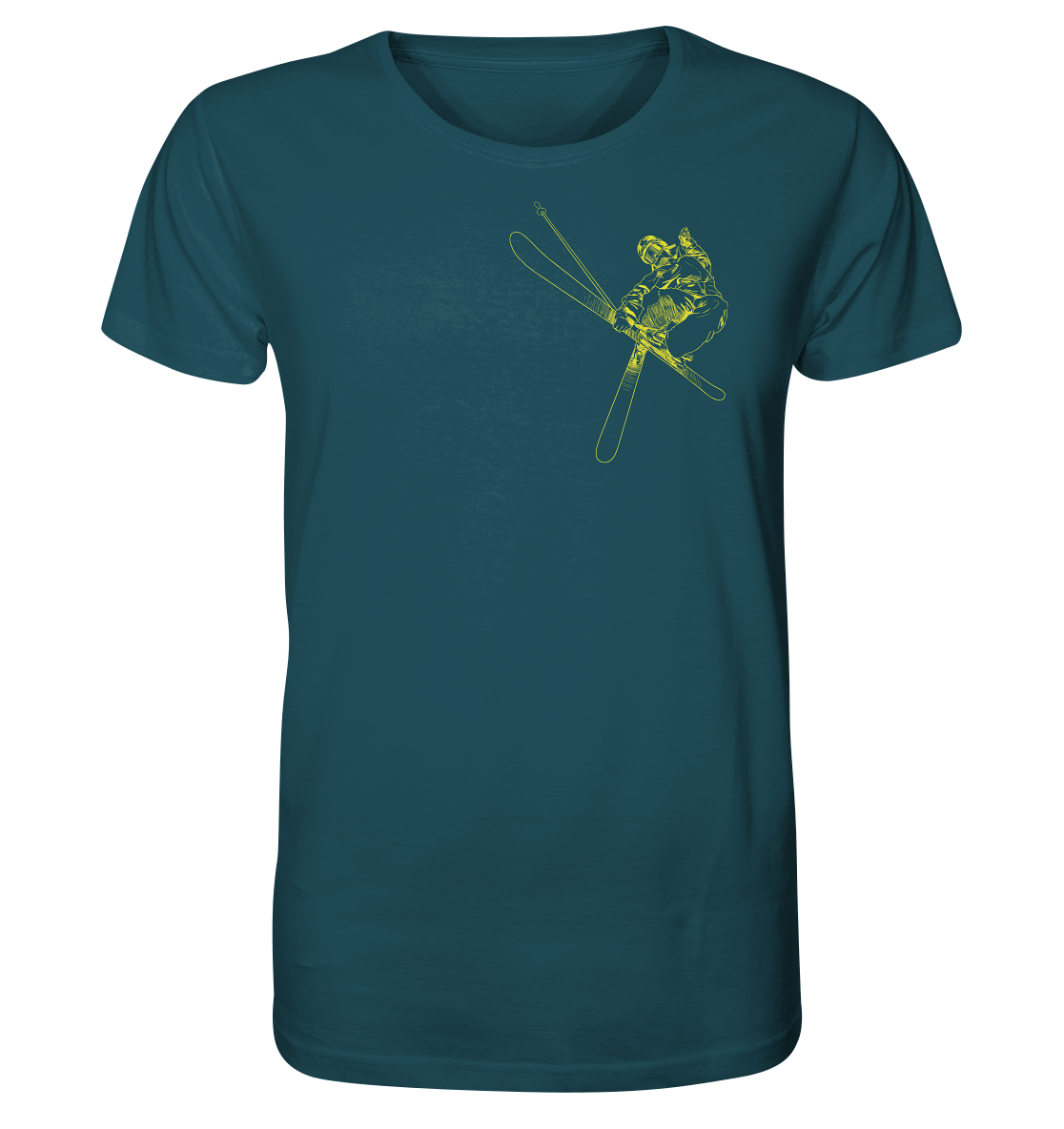 Freestyle SKIER - Skiing Organic Reespray  T-shirt