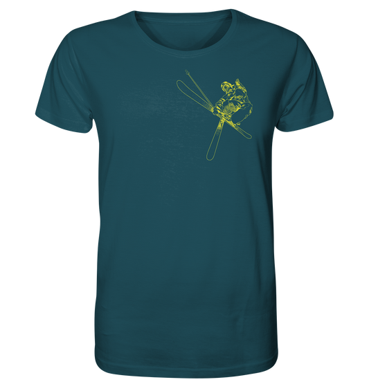 Freestyle SKIER - Skiing Organic Reespray  T-shirt