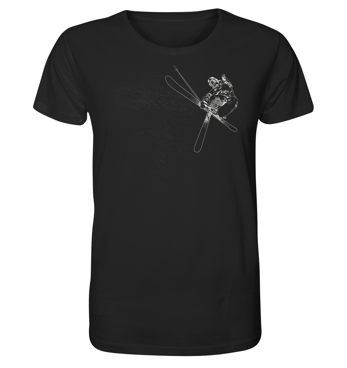 Freestyle SKIER - Skiing Organic Reespray  T-shirt