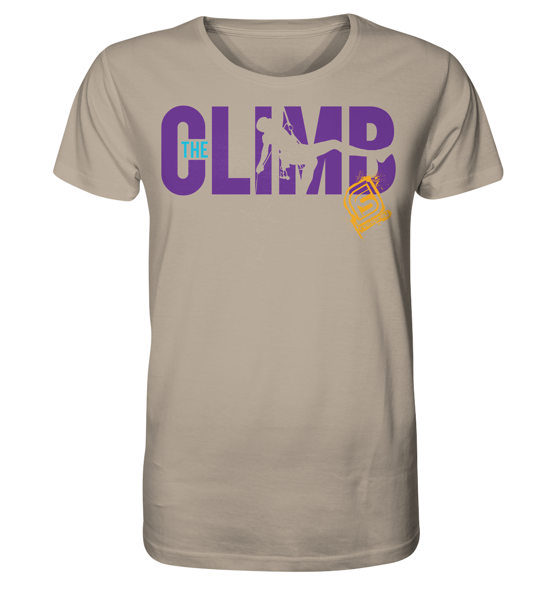 THE CLIMB SILO - Organic Unisex T-Shirt