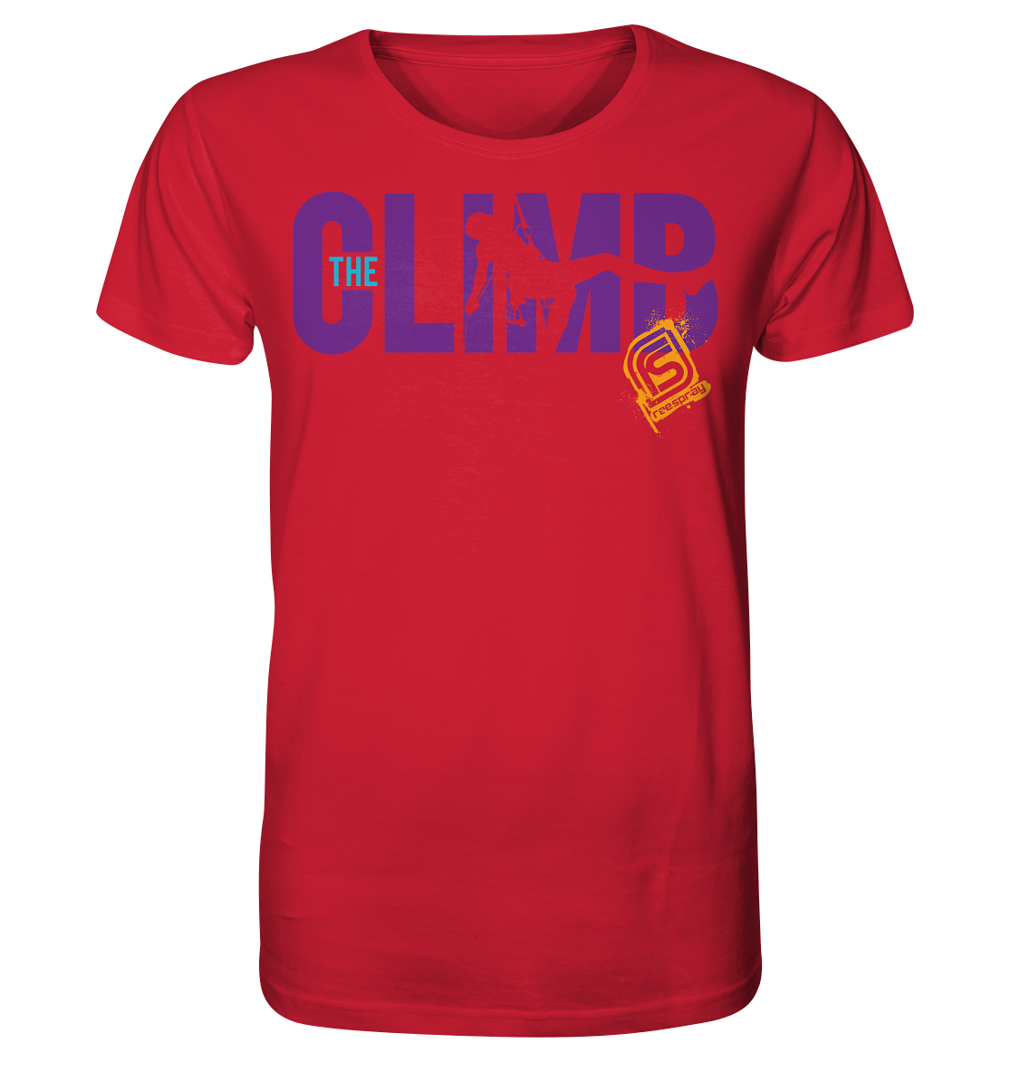 THE CLIMB SILO - Organic Unisex T-Shirt