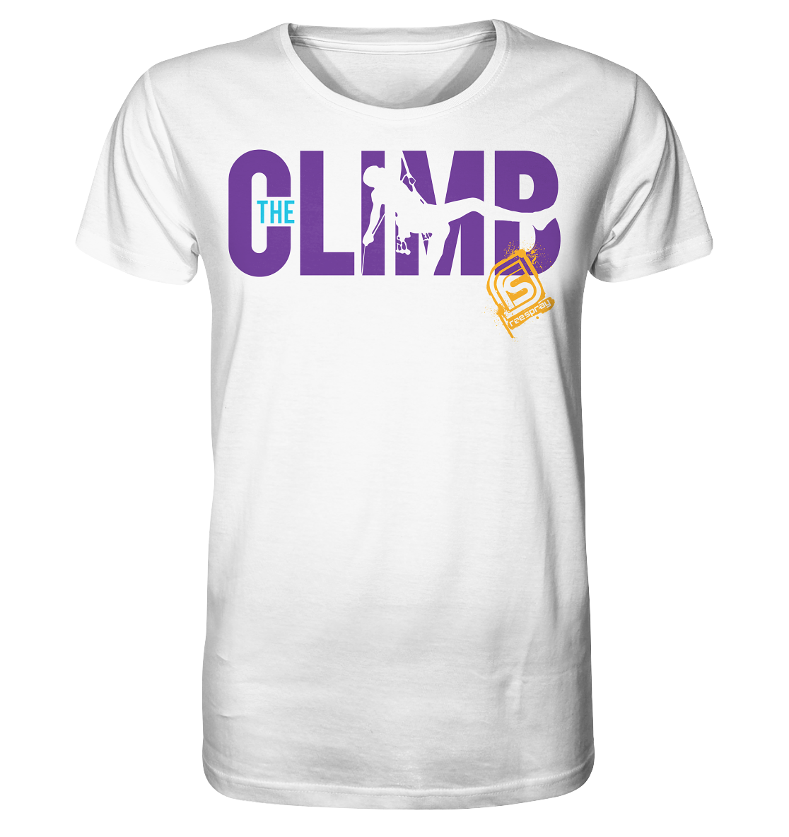 THE CLIMB SILO - Organic Unisex T-Shirt