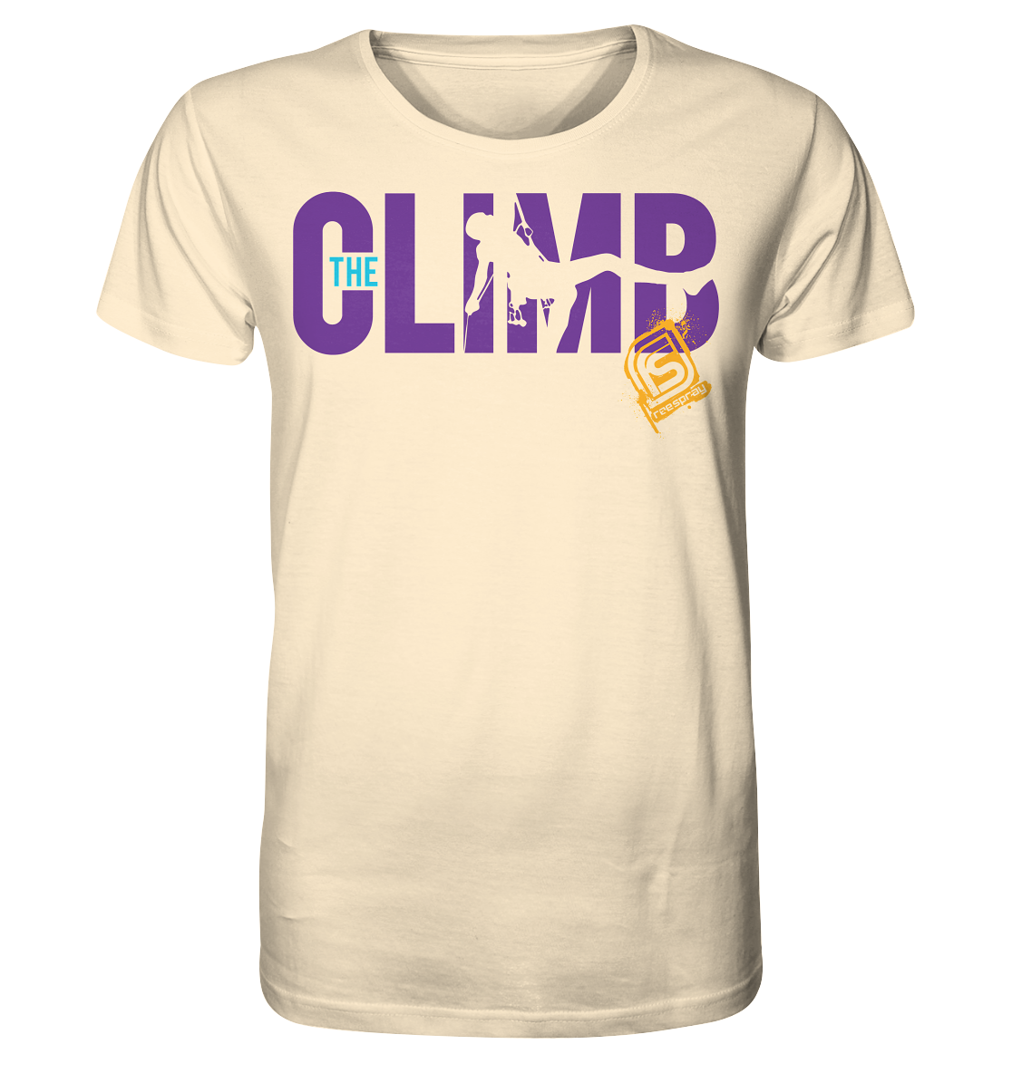 THE CLIMB SILO - Organic Unisex T-Shirt