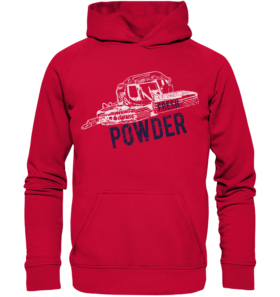 FRESH POWDER - Basic Unisex Hoodie